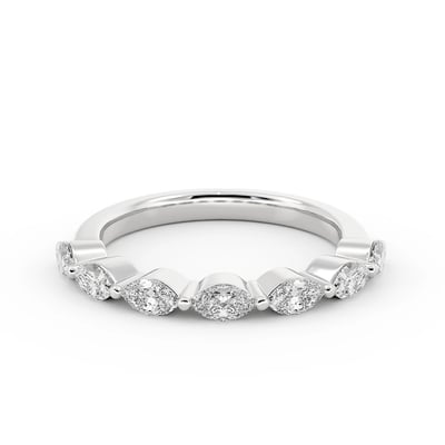 Marquise Eternity, Wedding Bands by Grandeur Diamonds