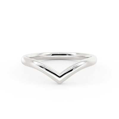 Wishbone Band, Wedding Bands by Grandeur Diamonds