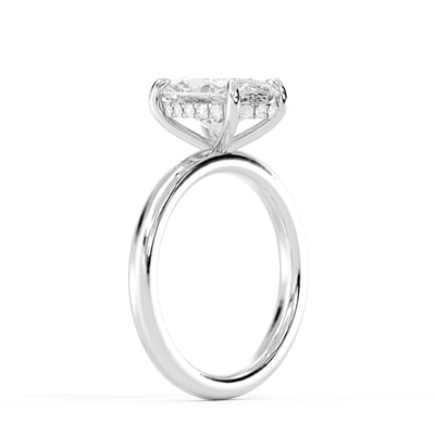 Signature Oval Hidden Halo, Engagement Ring, image 2 by Grandeur Diamonds