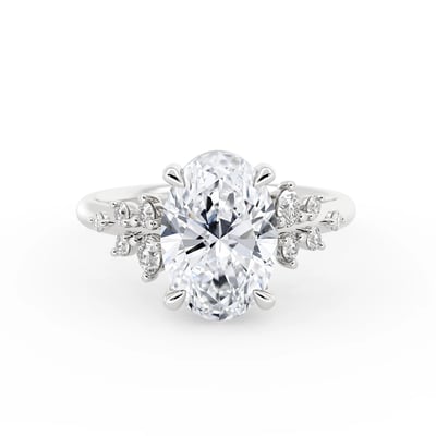 Signature Oval Constellation, Engagement Ring by Grandeur Diamonds
