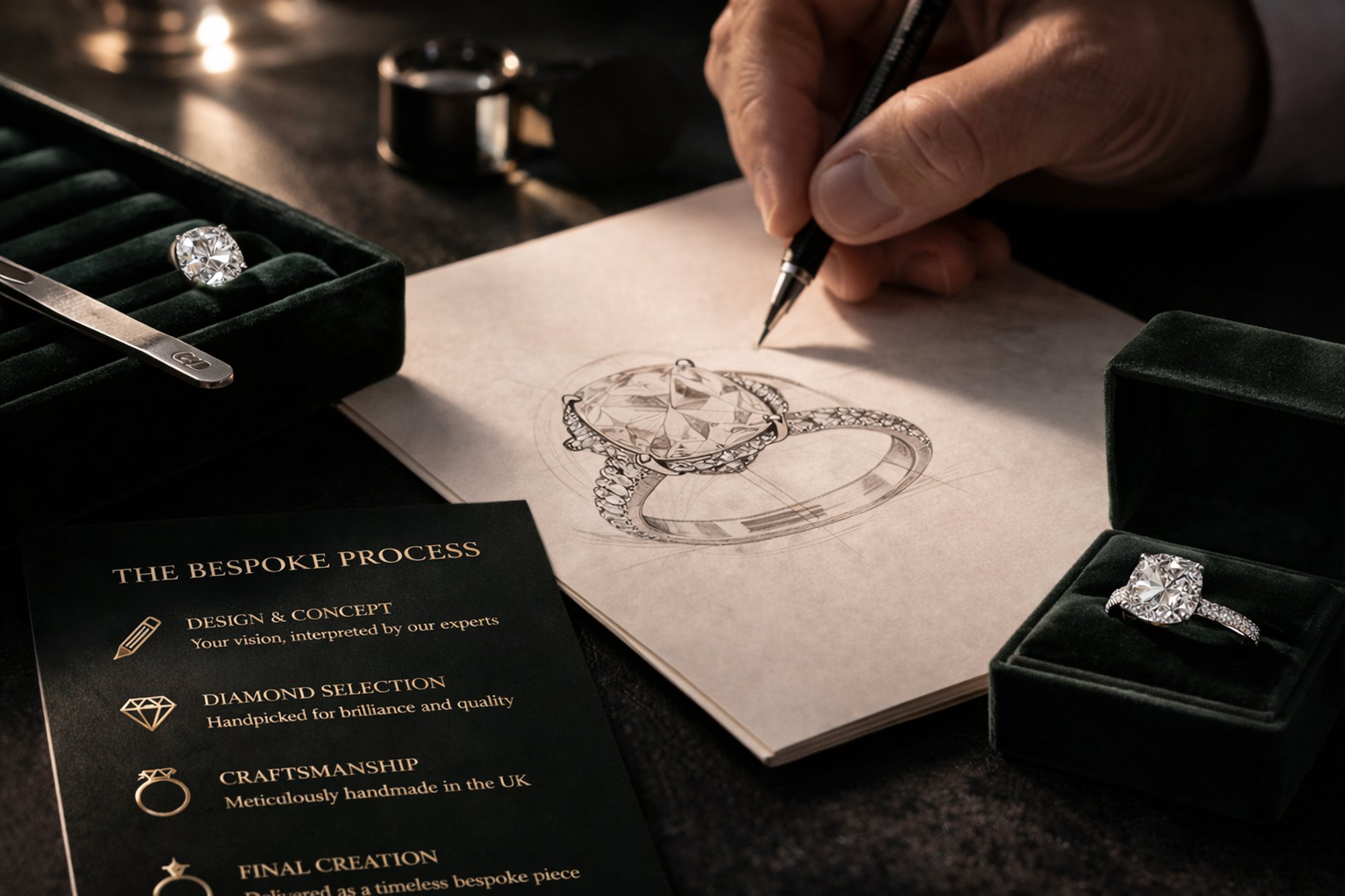 Grandeur Diamonds bespoke design process
