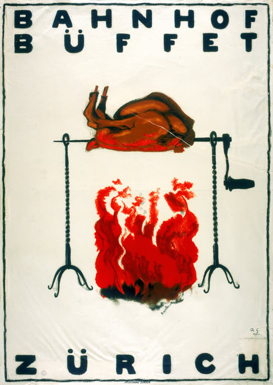 Bahnhofbüffet Zürich — Augusto Giacometti, 1921