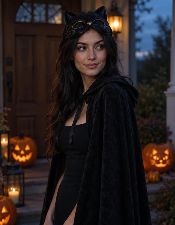 Halloween fotók — AI-val készült változat