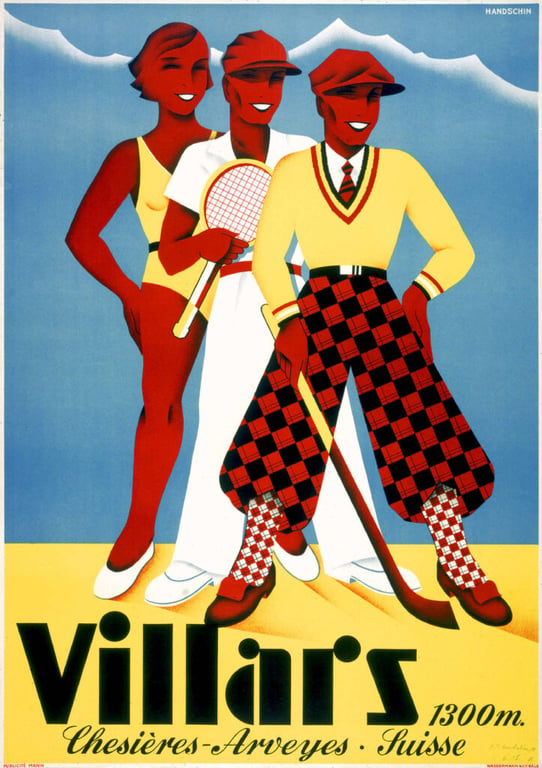 Villars — Hans Handschin, 1934
