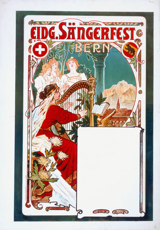 Eidg. Sängerfest — Anton Reckziegel, 1900