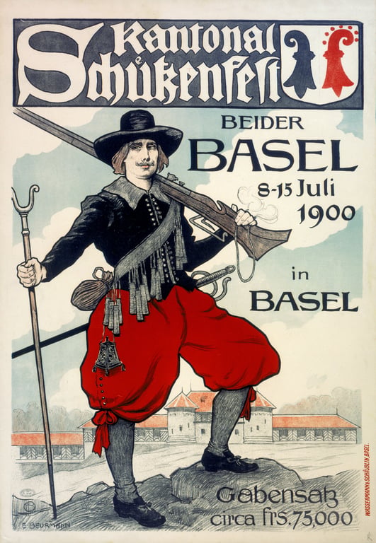 Kantonal Schützenfest — Emil Beurmann, 1900