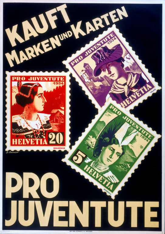 Pro Juventute — Jules-Ami Courvoisier, 1934