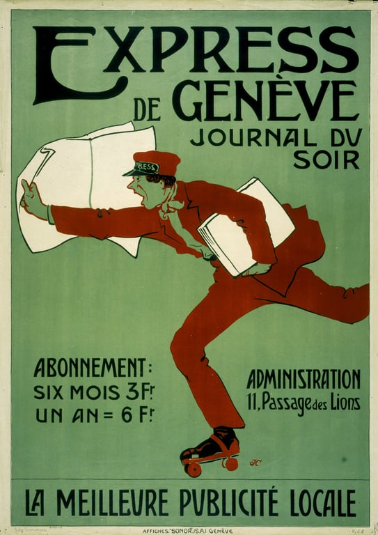 Express de Genève — Jules-Ami Courvoisier, 1911