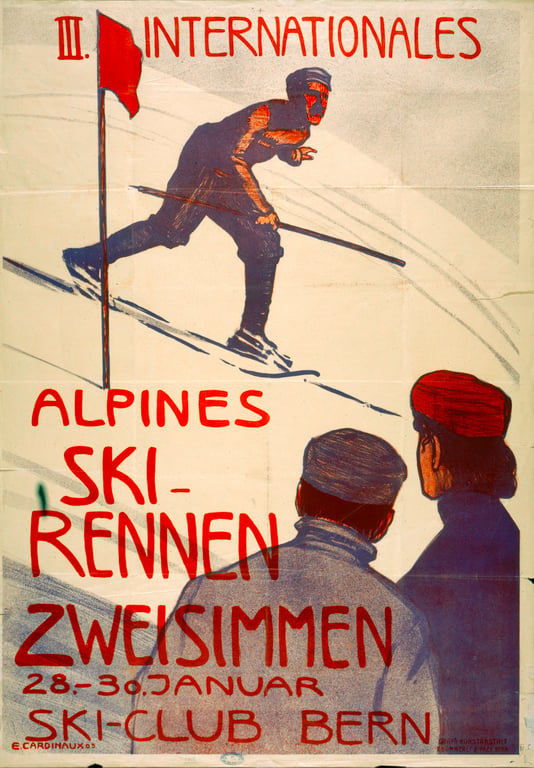 III. Internationales Alpines Ski - Rennen — Emil Cardinaux, 1905