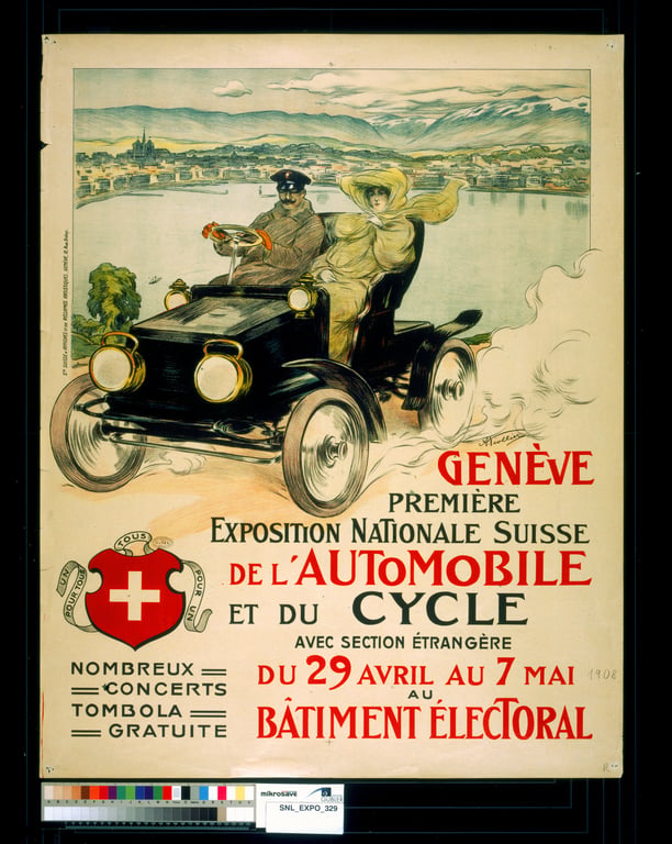 Première exposition nationale suisse de l'automobile et du cycle — Auguste-Constantin Viollier, 1905