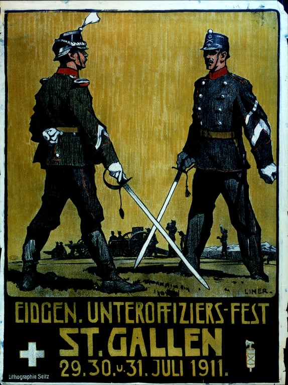 Eidgen. Unteroffiziersfest — Carl Liner, 1911
