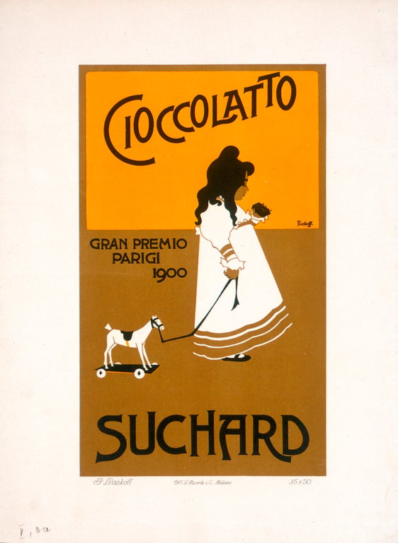 Cioccolatto Suchard — Franz Laskoff, 1900