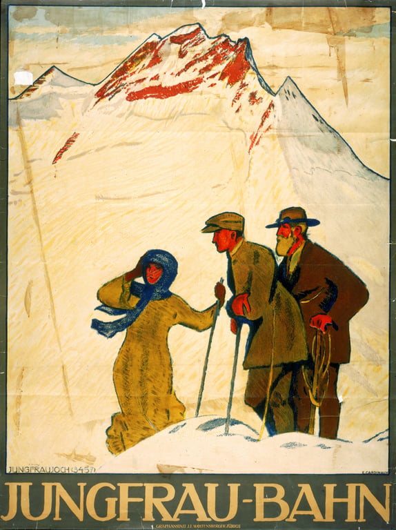 Jungfrau-Bahn — Emil Cardinaux, 1911