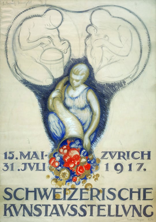 Schweizerische Kunstausstellung — Burkhard Mangold, 1917