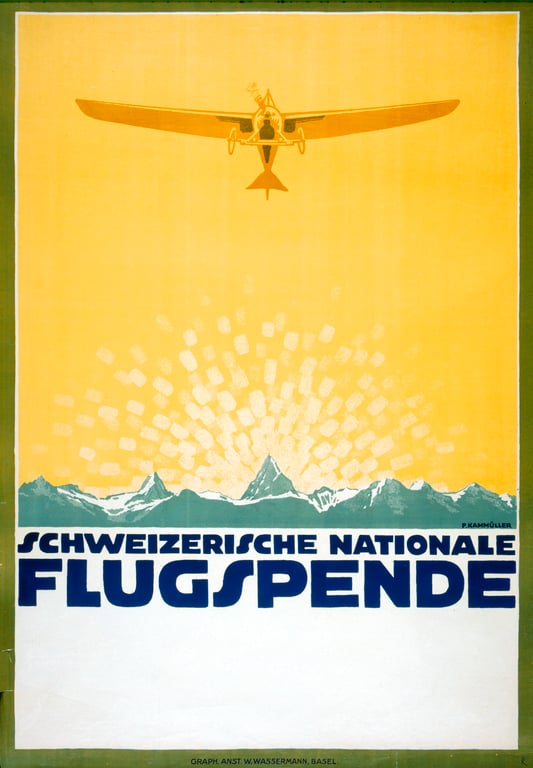 Schweizerische nationale Flugspende — Paul Kammüller, 1913