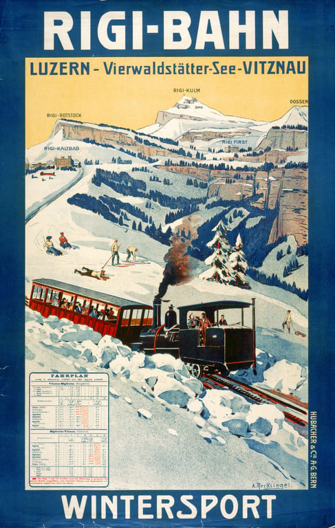 Rigi-Bahn — Anton Reckziegel, 1906