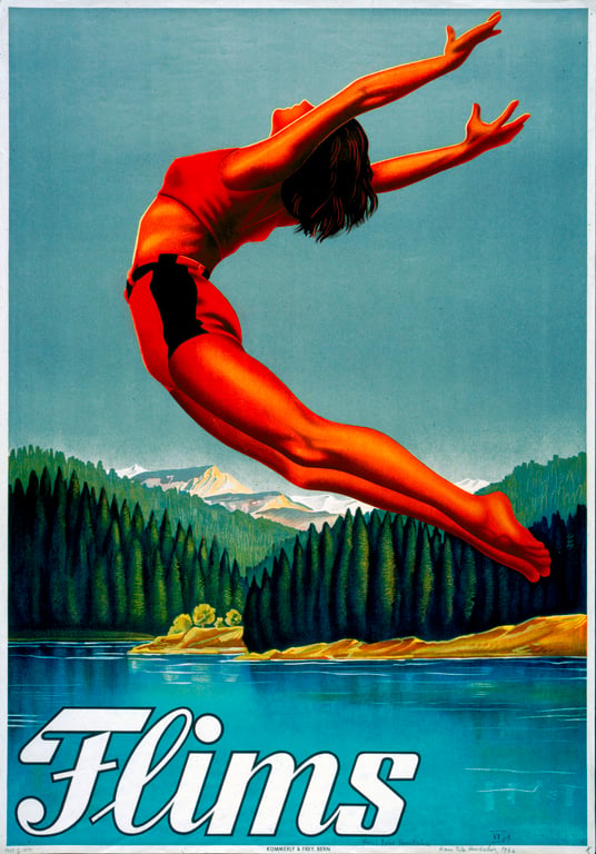Flims — Hans Handschin, 1936