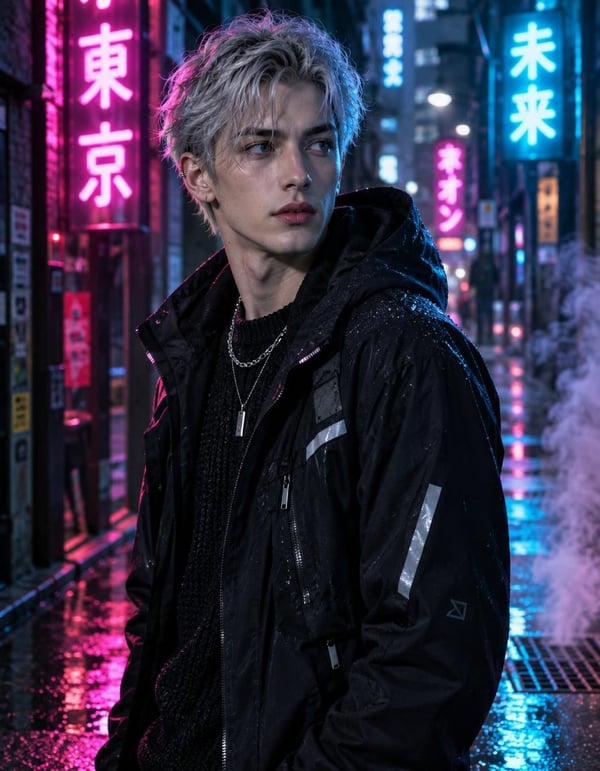 Cyberpunk fotók — AI-val készült változat