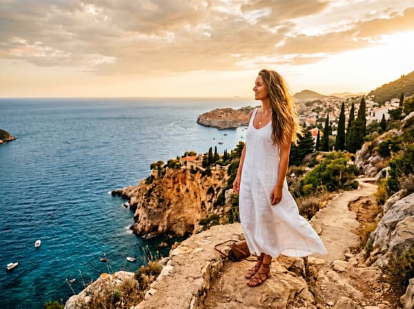 Instagram · Mediterranean cliffside sea view