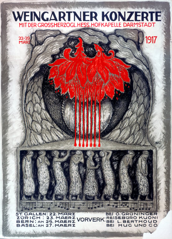 Weingartner Konzerte — Burkhard Mangold, 1917