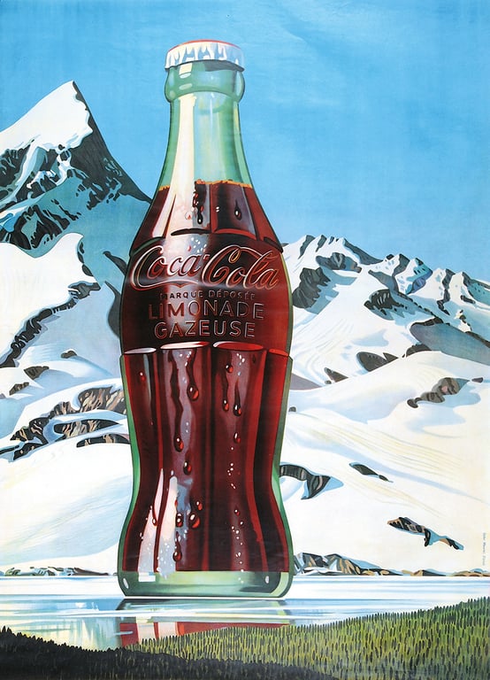 Coca Cola — Unknown author Unknown author, 1940