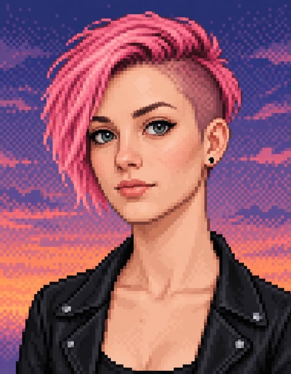 Pixel art — AI-val készült változat