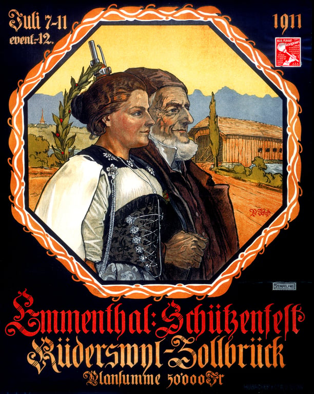 Emmenthal. Schützenfest — Paul Wyss, 1911