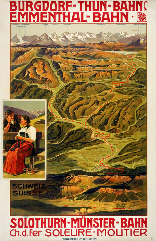 Burgdorf-Thun-Bahn — Anton Reckziegel, 1908