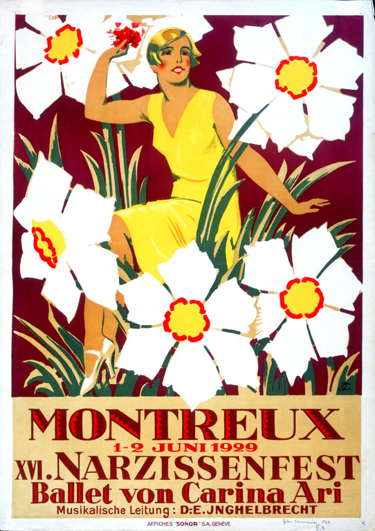 XVI. Narzissenfest — Jules-Ami Courvoisier, 1929