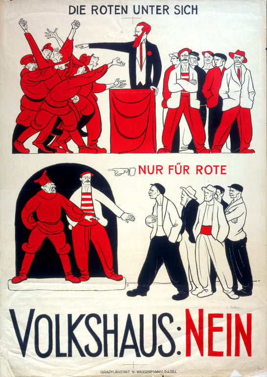 Volkshaus: Nein — Otto Plattner, 1943