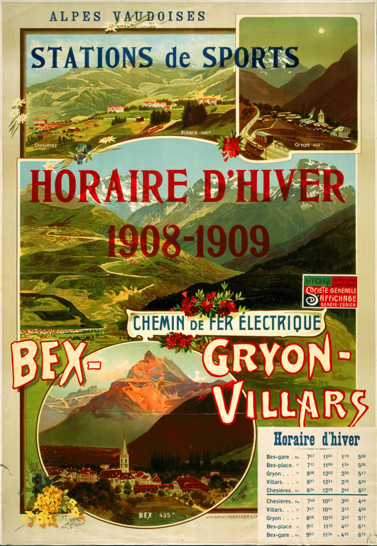 Chemin de fer électrique — Anton Reckziegel, 1909