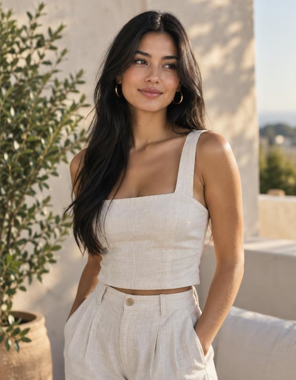 AI influencer — AI-val készült változat