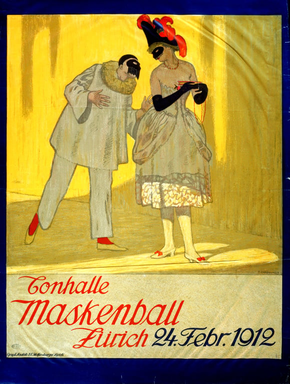 Maskenball — Emil Cardinaux, 1912