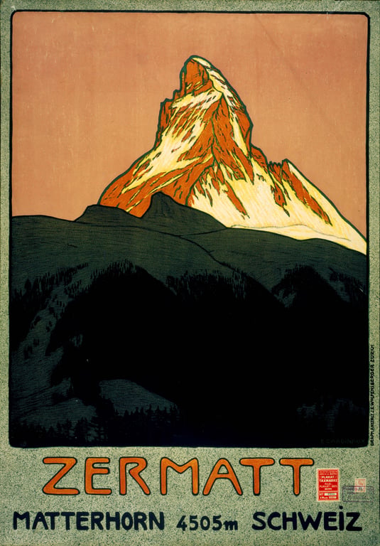 Zermatt — Emil Cardinaux, 1908