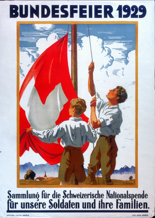 Bundesfeier 1929 — Jules-Ami Courvoisier, 1929