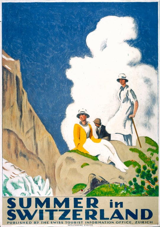 Summer in Switzerland — Emil Cardinaux, 1920