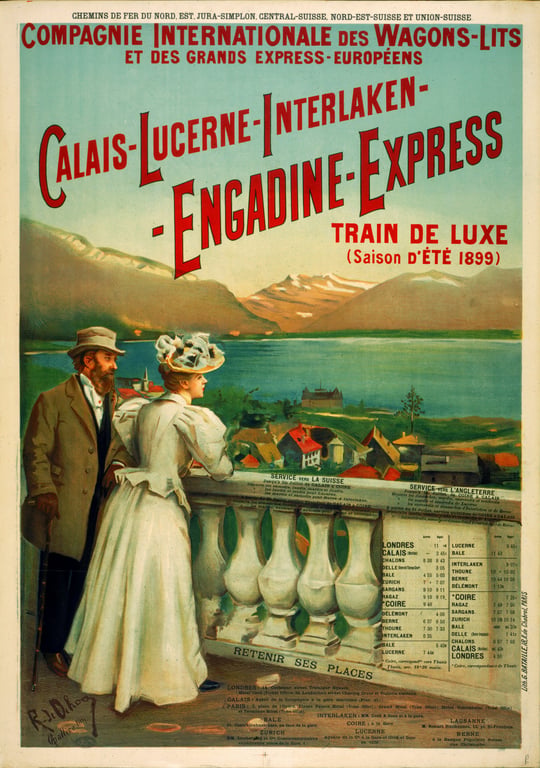 Compagnie internationale des Wagons-Lits et des grands express-européens — Rafael de Ochoa, 1899