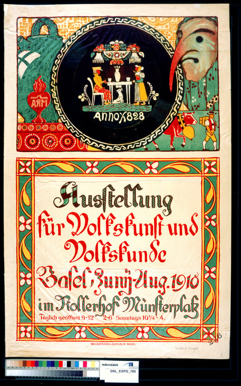 Ausstellung für Volkskunst und Volkskunde — Burkhard Mangold, 1910