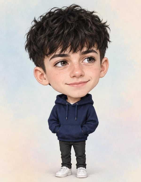 Chibi karakter — AI-val készült változat