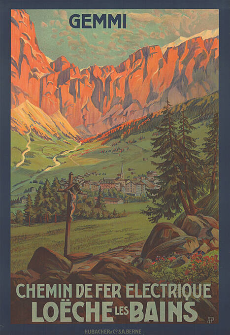 Anton Reckziegel: Poster Gemmi — Anton Reckziegel, 1909