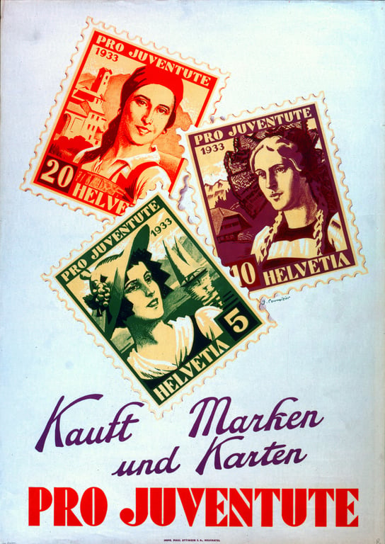 Pro Juventute — Jules-Ami Courvoisier, 1933