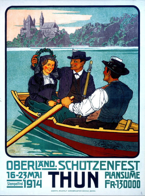 Oberländ. Schützenfest — Paul Wyss, 1914