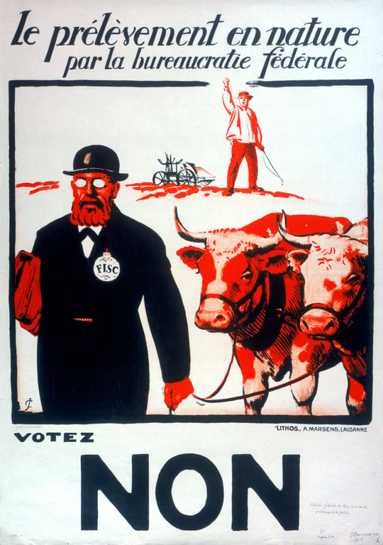 Le prélèvement en nature par la bureaucratie fédérale — Jules-Ami Courvoisier, 1922