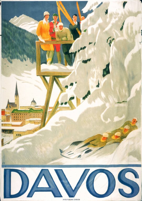 Davos — Emil Cardinaux, 1918