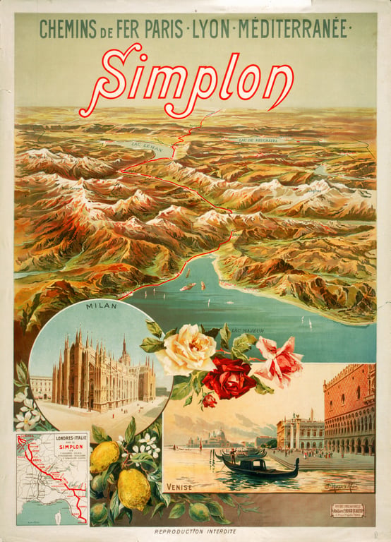 Chemins de fer Paris-Lyon-Méditerranée — François Hugo d'Alési, 1906