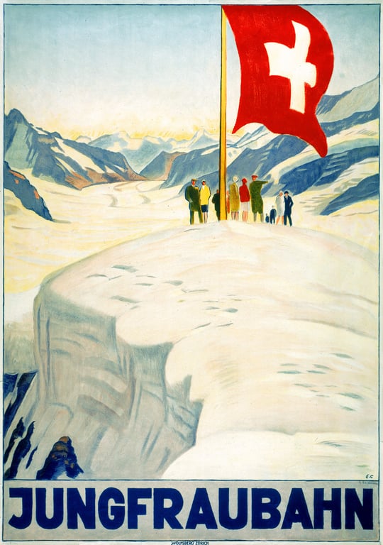Jungfraubahn — Emil Cardinaux, 1928