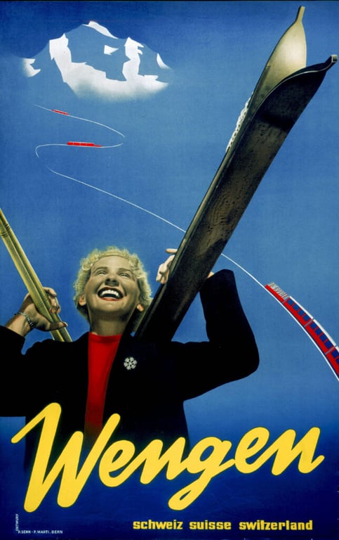 Wengen — Paul Senn, 1943
