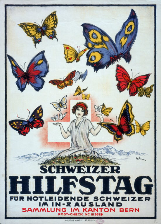 Schweizer Hilfstag für notleidende Schweizer im In- und Ausland — Philipp Arlen, 1920