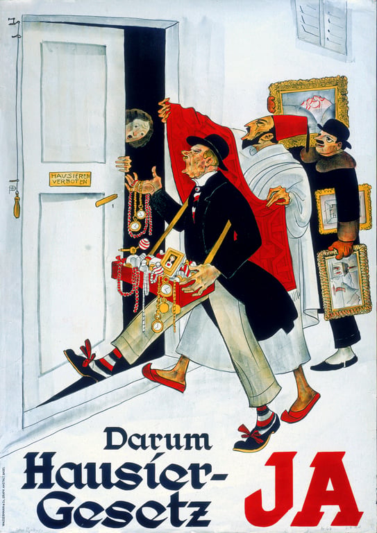 Hausier-Gesetz — Otto Plattner, 1908
