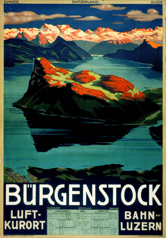 Bürgenstock — Otto Landolt, 1914